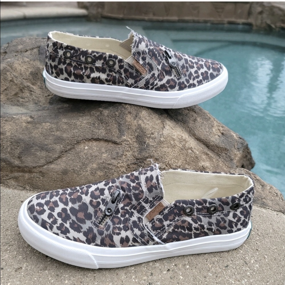 Blowfish Malibu Mariachi Leopard Print Size 5.5
